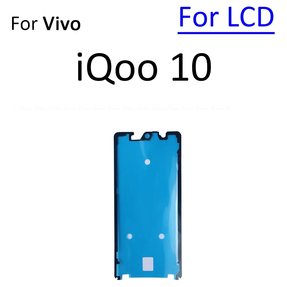 Back Cover Front LCD Display Screen Sticker Adhesive Rear Glue Tape Parts For Vivo iQoo 10 Pro 11 11S 12