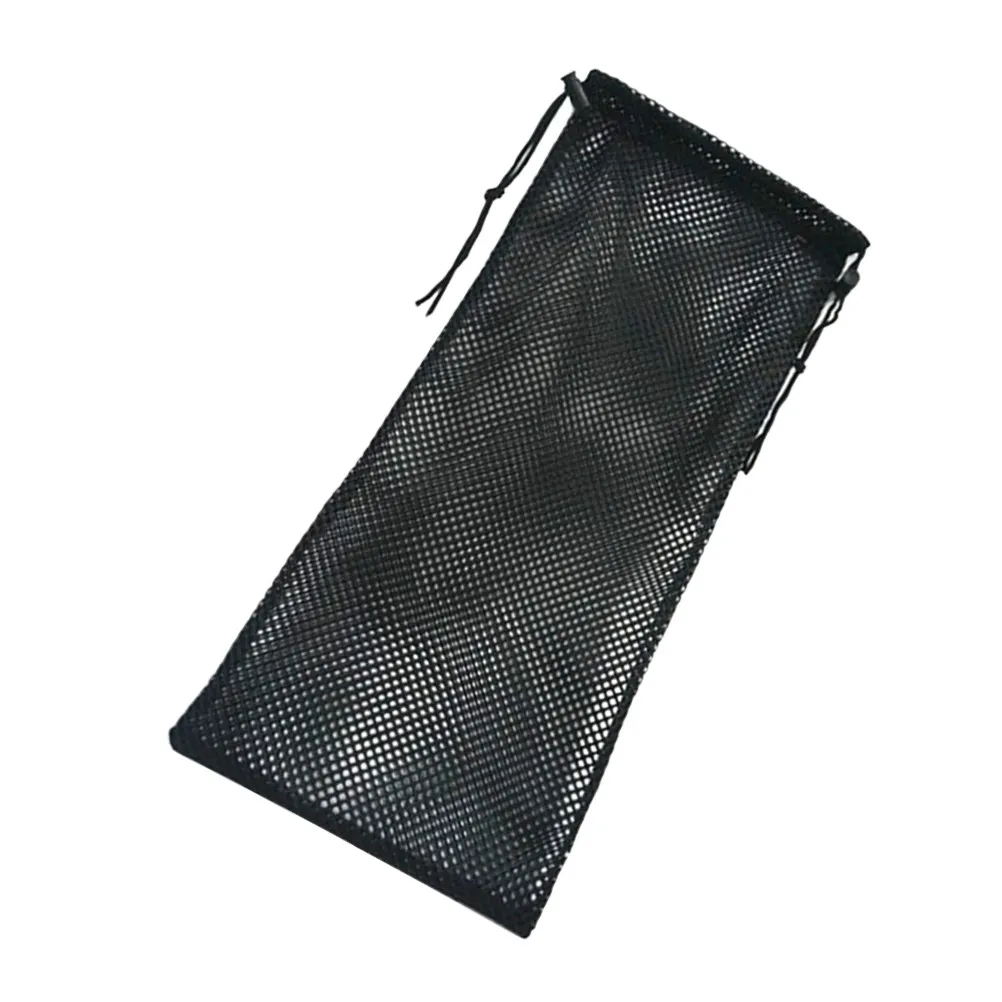 Snorkeling Mesh Bag for Fins and Diving Gear Heavy Duty Nylon Quick Dry Permeable Storage Tote with Drawstring Closure Vacation