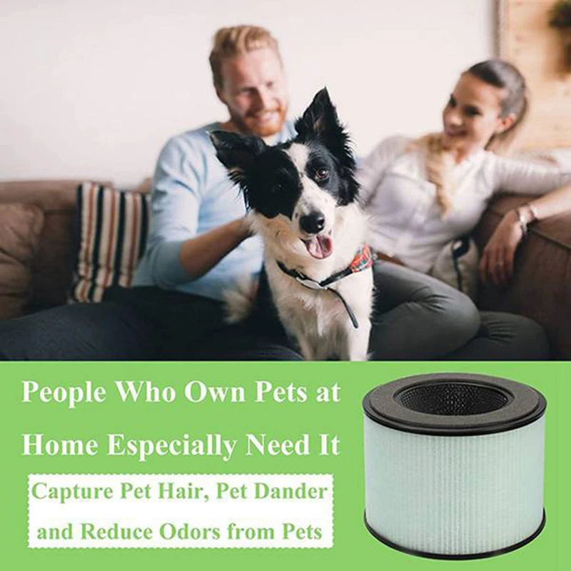 Vervanging Hepa Filter Voor Partu BS-08,3-In-1 Filter Systeem Pre-Filter, real Hepa Filter, Actieve Kool Filter