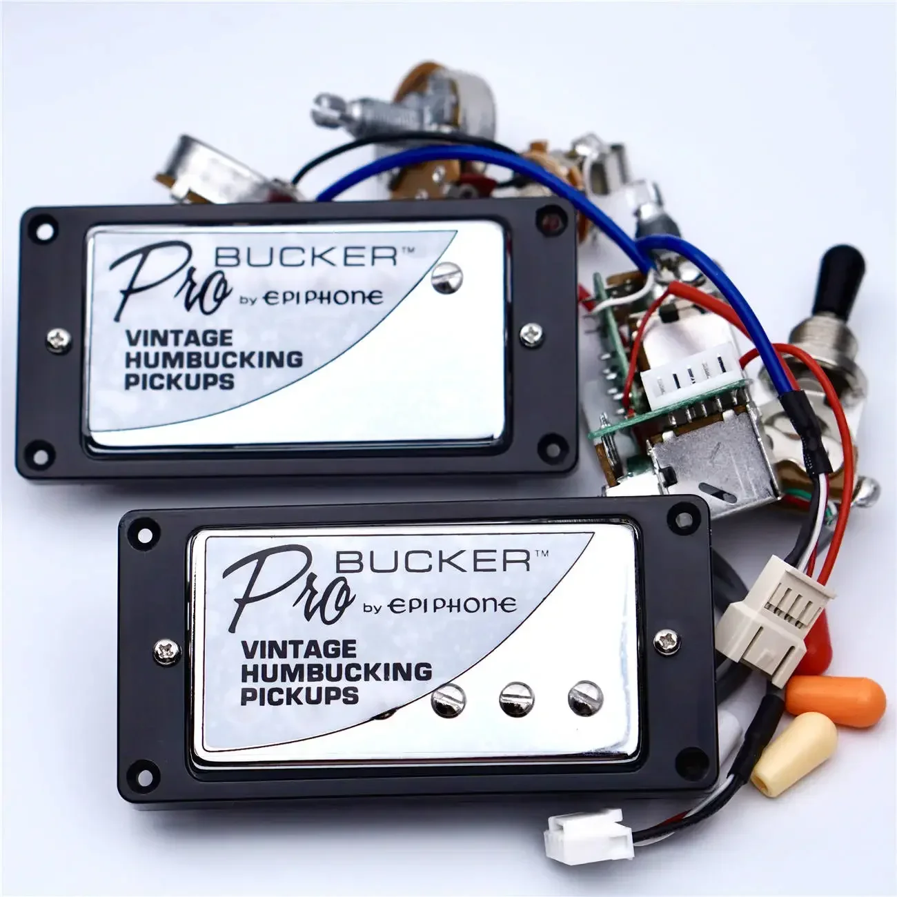 

1 Set Original Genuine Epi Standard PRO BUCKER Classic Alnico VINTAGE Humbucker Electric Guitar Pickup Nickel Guitar Accessories