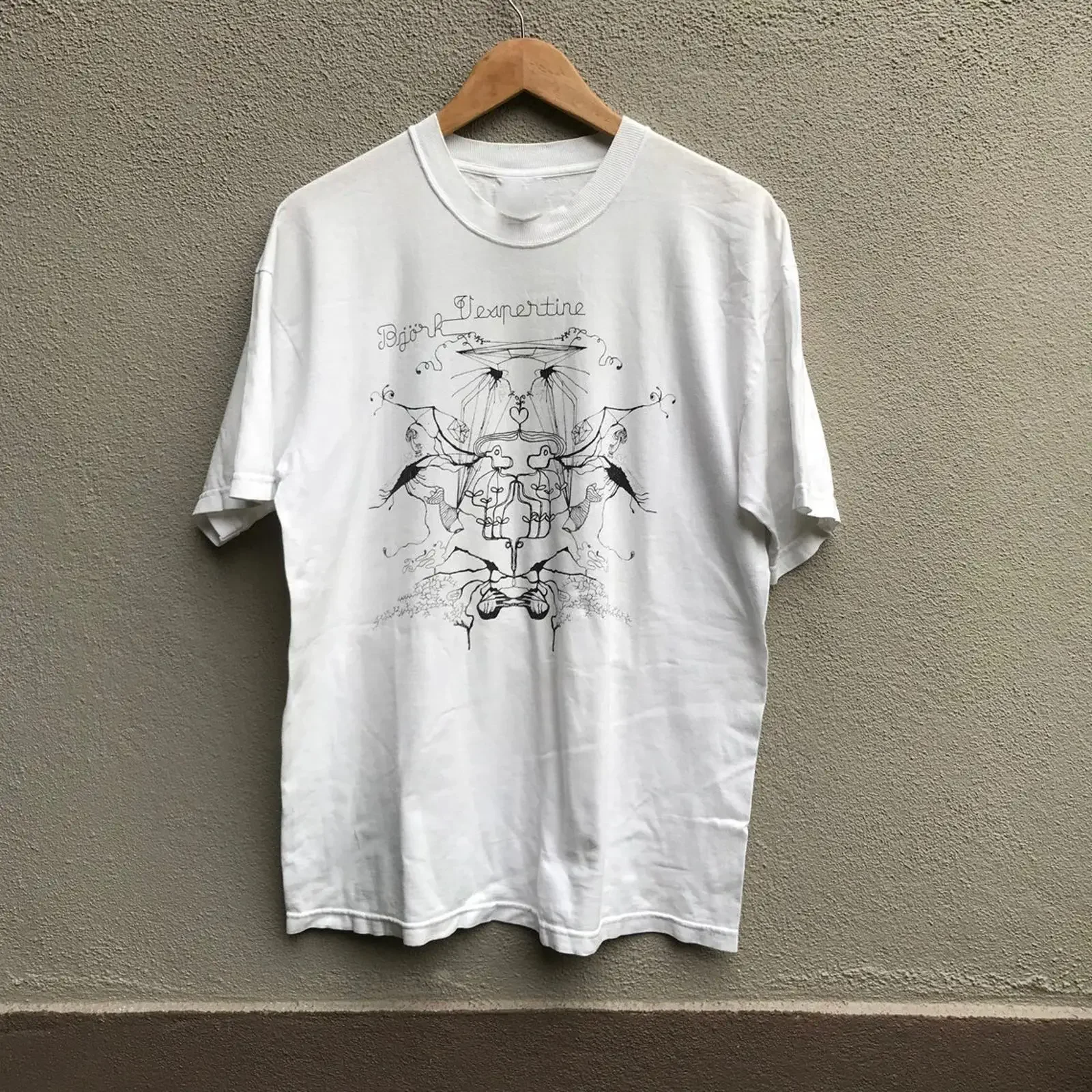 BJORK Vespertine Album T Shirt alle Größen S bis 5XL CS720 vintage Washed graphic homme fashion Stylish Unisex Slightly