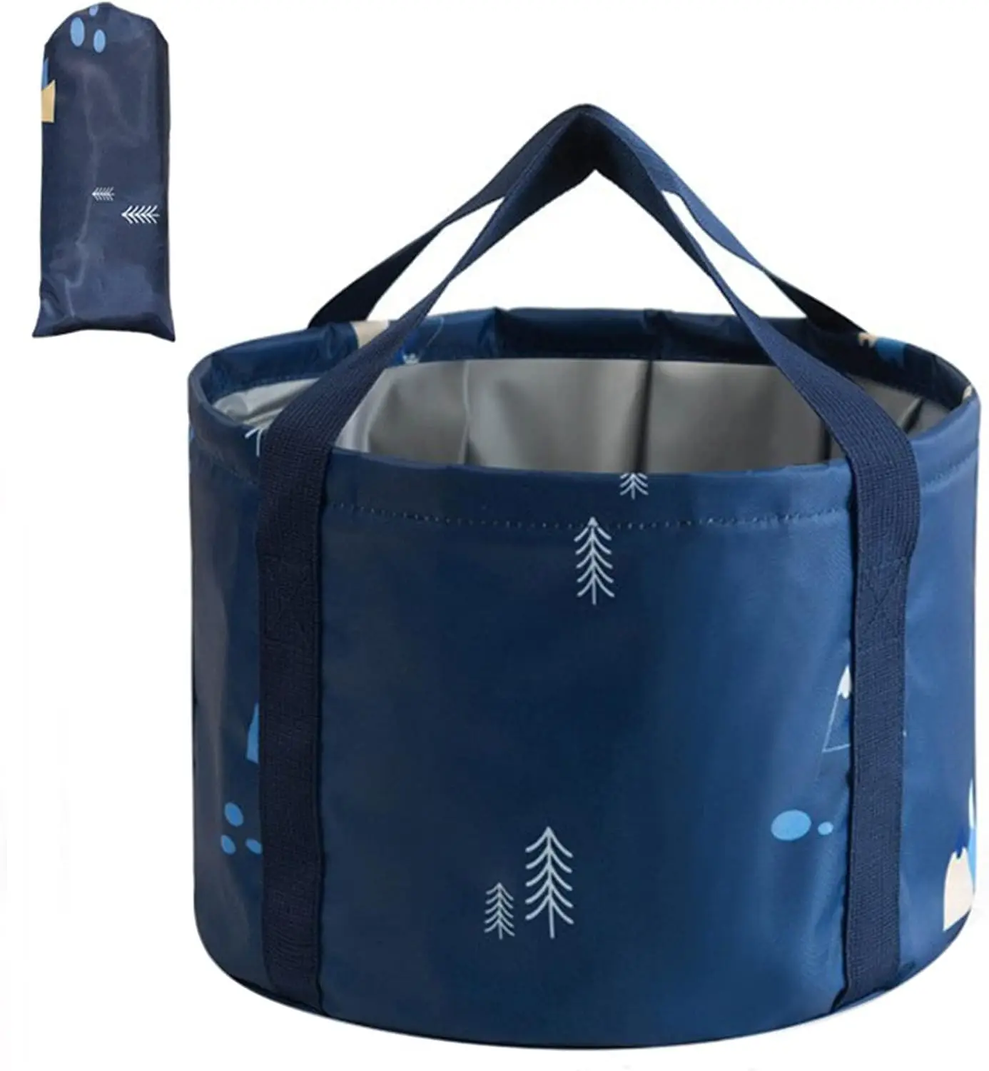 

Складная ванночка для ног, портативный спа-бассейн для дома и улицы, большой объем