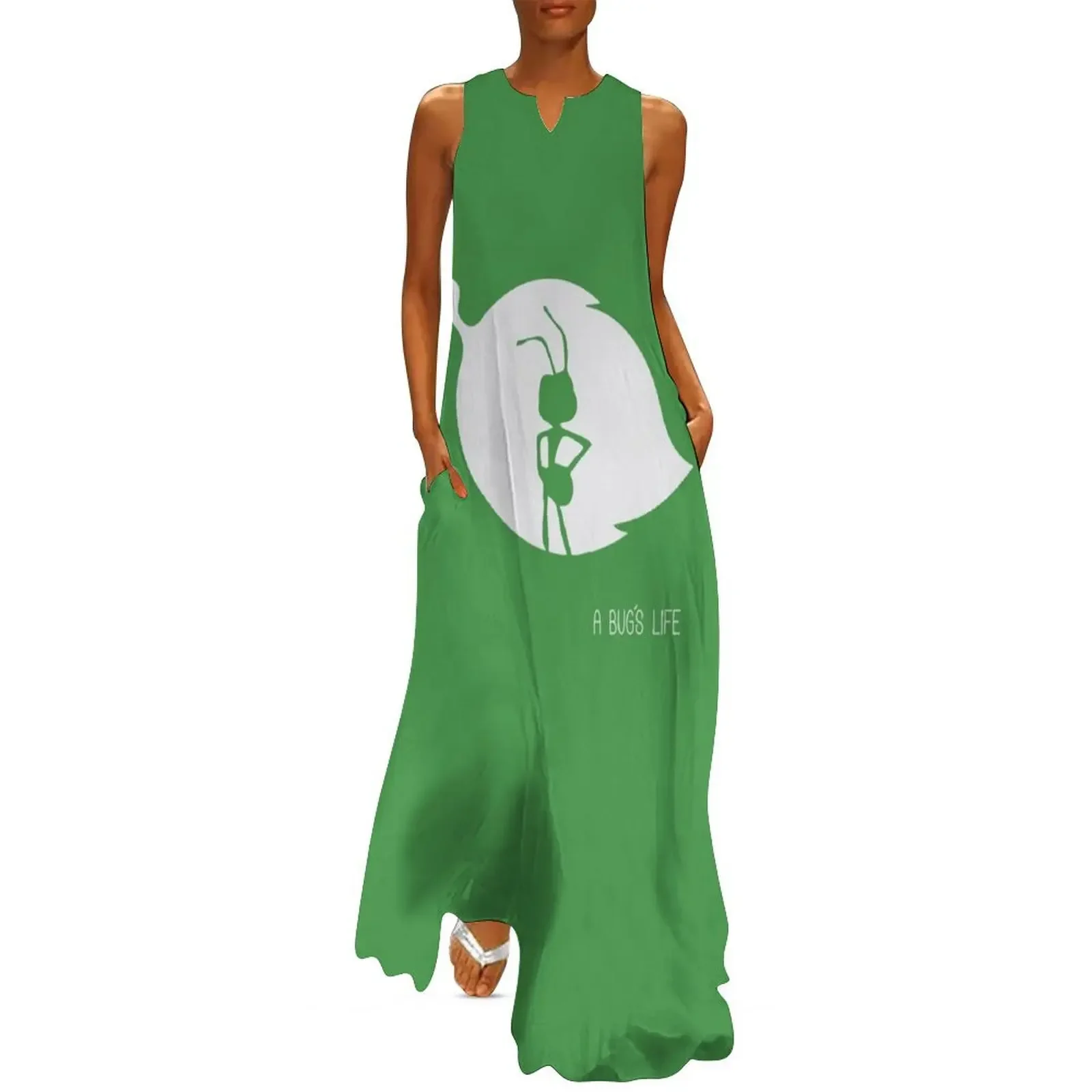 

A Bug's Life Leaf Long Dress elegant and pretty women's dresses summer women's dress 2025 Dress