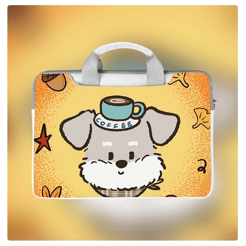 

Cartoon Animal Cute Crossbody Laptop Bag 13.3 14 15 15.6 12 Inch Laptop Bag for Macbook Air Pro 16 Xiaomi Briefcase Handbag Gift