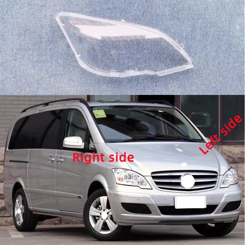 

Car Headlight Lens For Mercedes-Benz Viano Vito 2012 2013 2014 2015 Headlamp Cover Car Replacement Front Auto Shell Cover