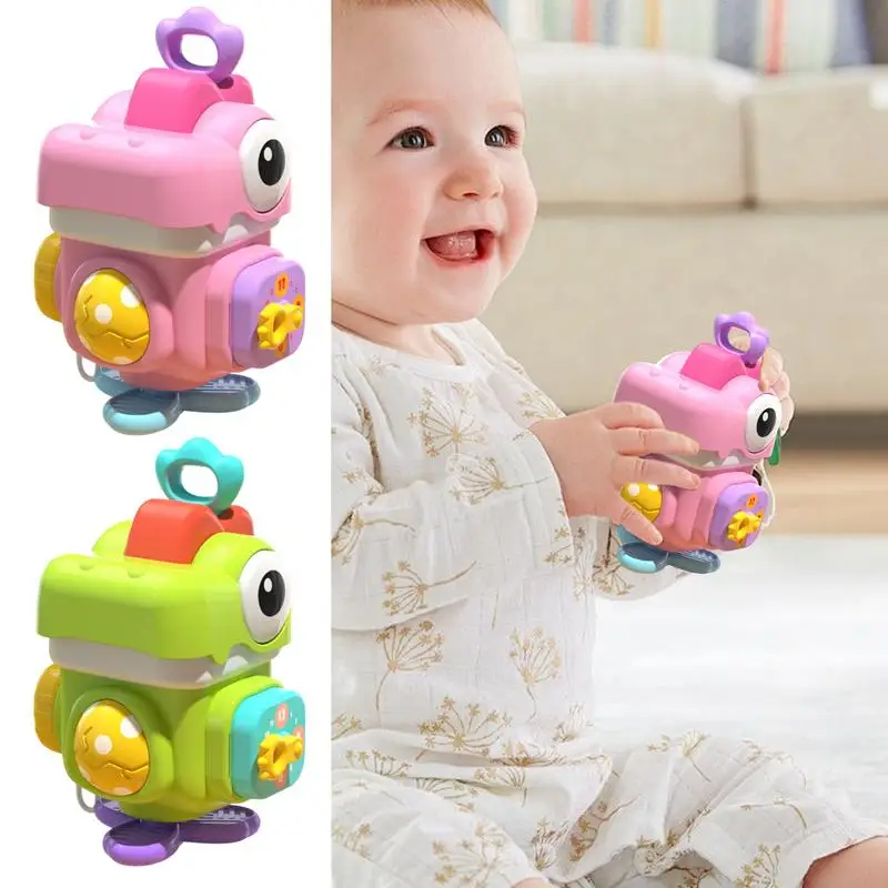 

Kids Dinosaur Toy Funny Educational Developmental Toys Portable Preschool Educational Activity Child Travel Games for Boys Girls