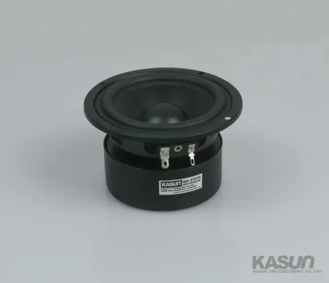 Imagem -03 - Kasun-diy Home Audio Mid-range Speaker Driver Unit pp Cone Magnetismo Blindado 8ohm 80w Round Qa4101f Bo-4509f Polegadas Hifi Peças