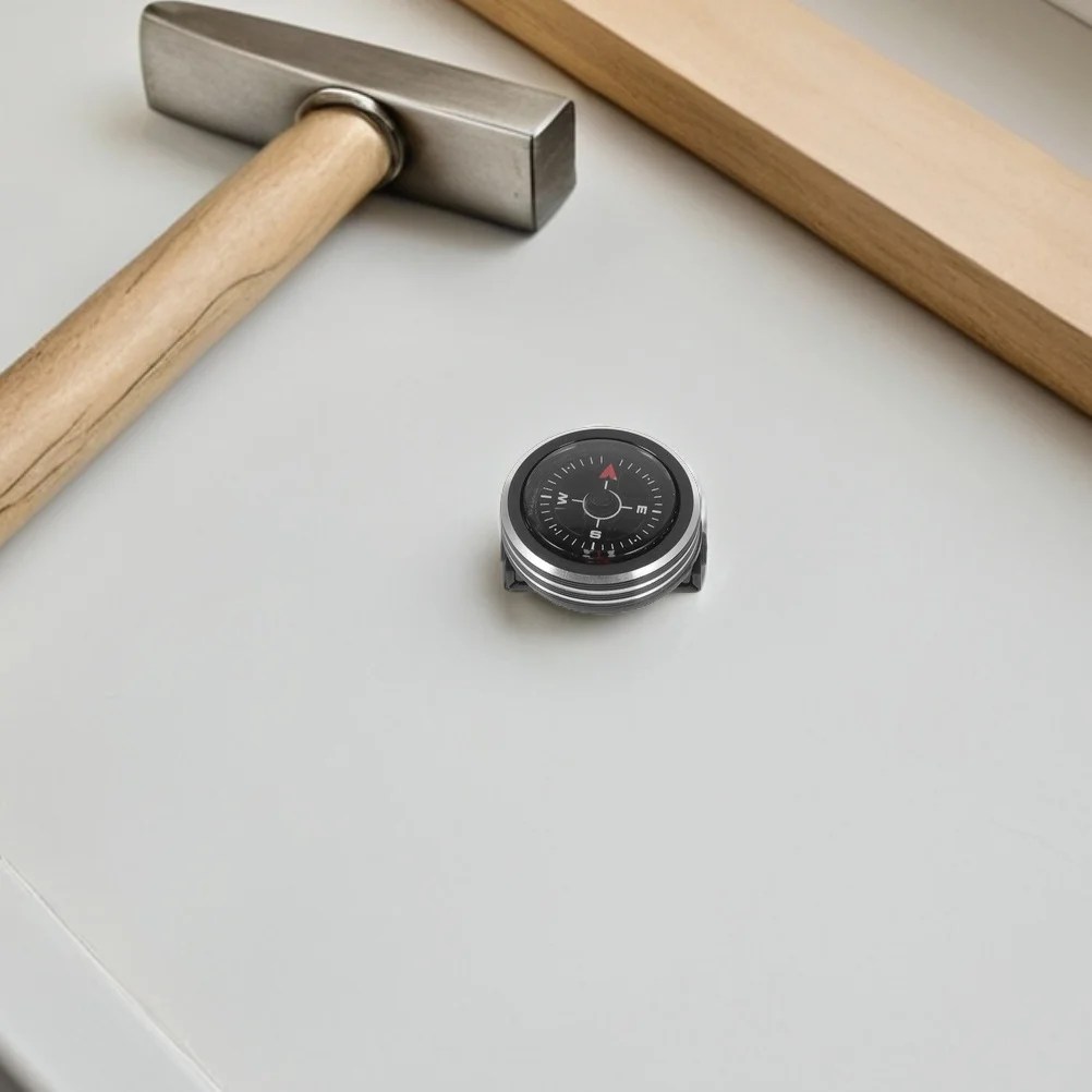 

2Pcs Detachable Watch Compass Outdoor Navigation Hiking Camping Direction Indicator Portable Multifunctional Compass