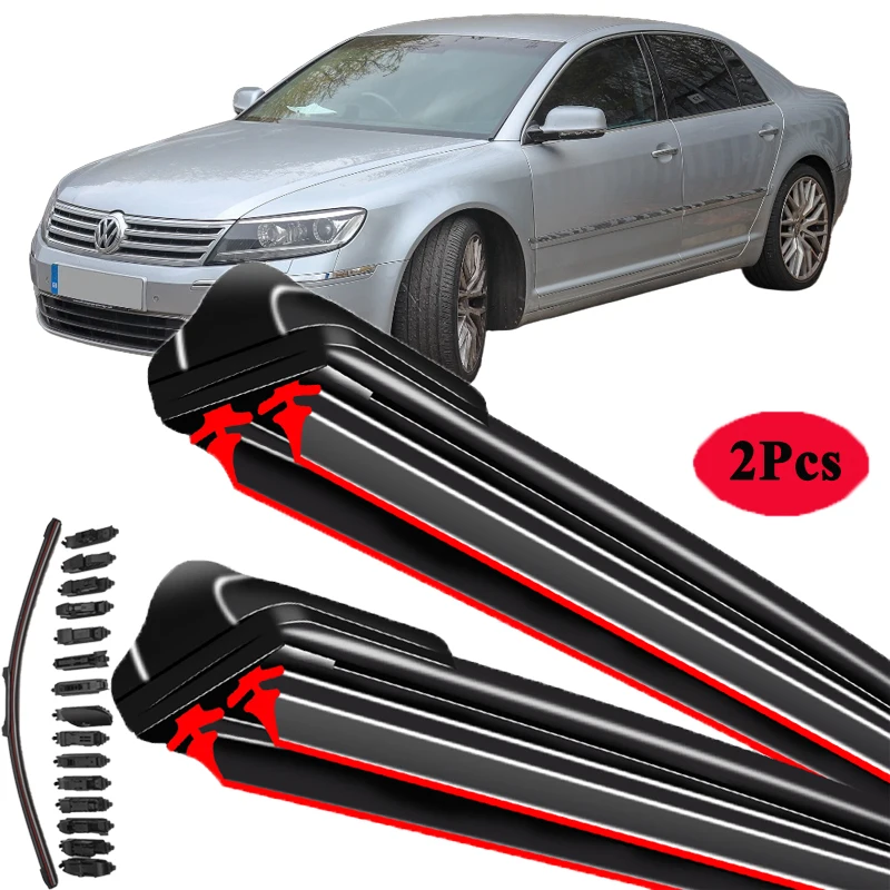 

For VW PHAETON 3D1 3D2 3D3 3D4 3D6 3D7 3D8 3D9 2002-2016 Windscreen Windshield Brushes Accessories Front Washer Car Wiper Blade