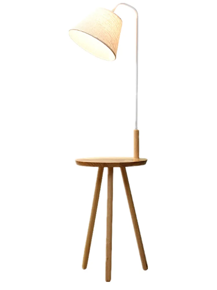 

Nordic, floor lamp, bedroom, study, living room, bedside, Japanese, solid wood, coffee table, vertical