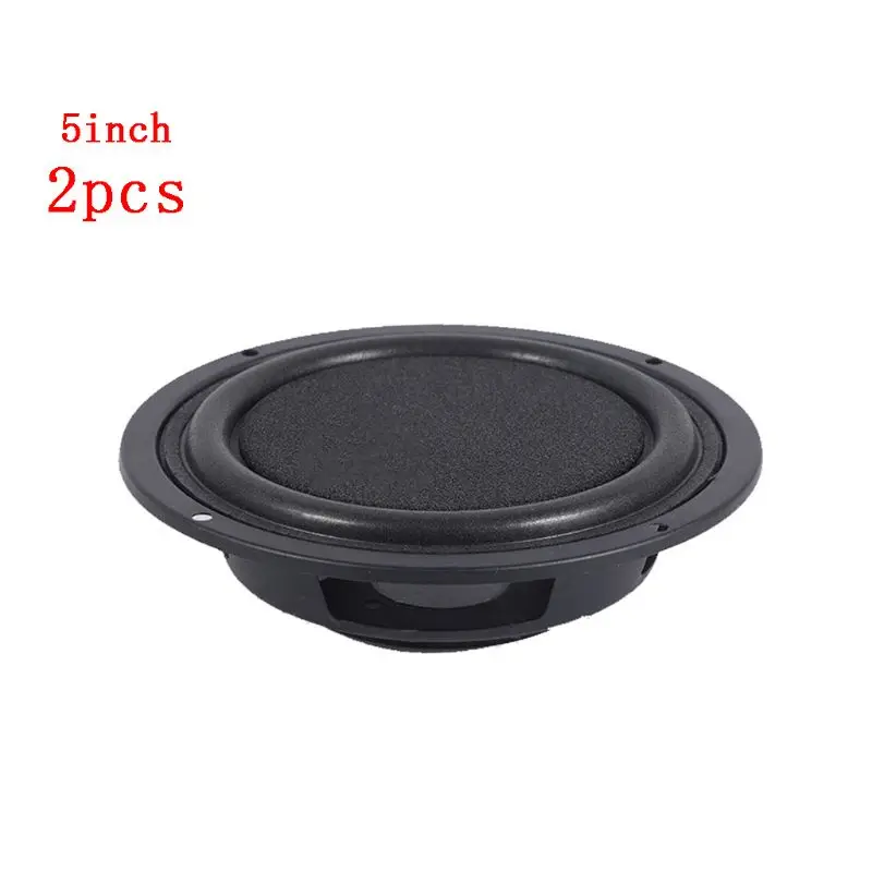 Durable Strong Subwoofer Speaker Cones for HiFi Home Theater Studio DIY System High Sound Resonance H8WD