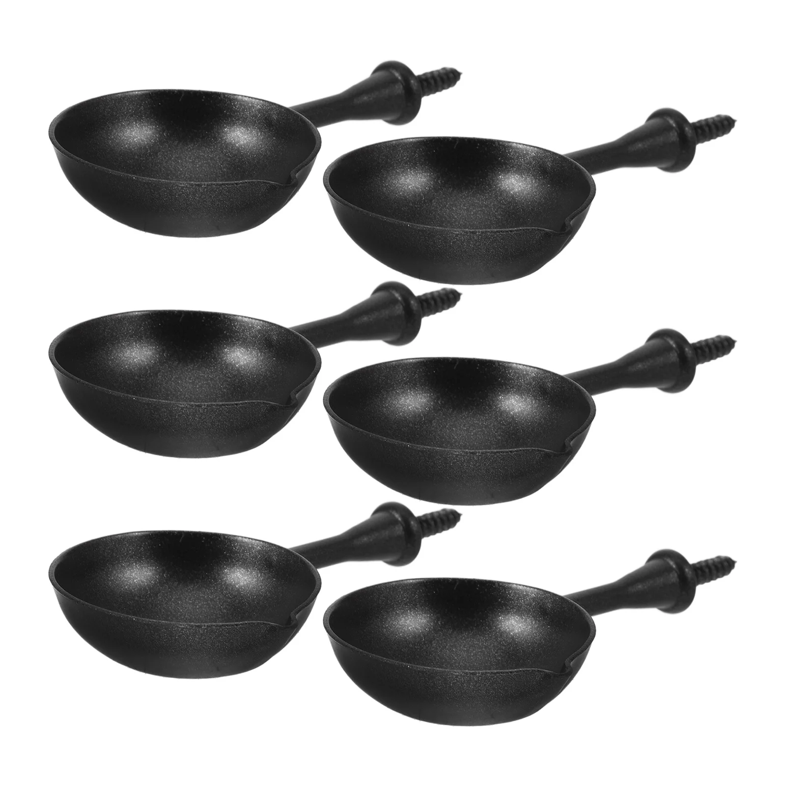 6pcs Tool Tool Warmer For Seal Stamp Stamp Scoop Melting For Sealing Wax Melt Spoon Sealing Wax Spoon