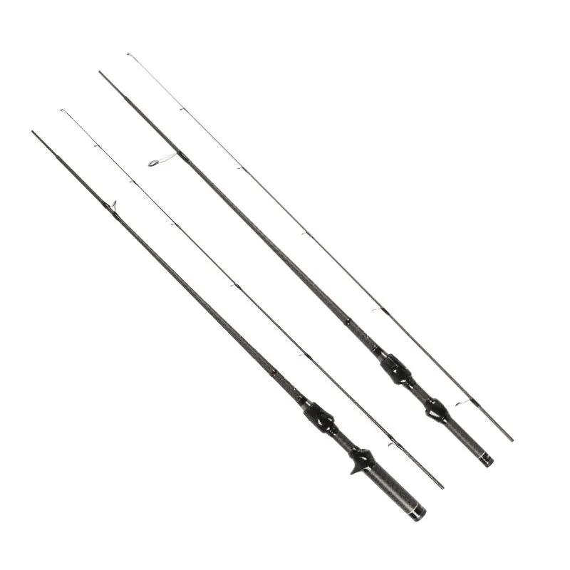 Imagem -05 - High Carbon ul Spinning Vara de Pesca Baitcasting Rod Ultraleve Stream Ejeção Guia Fuji Fundição Truta 1.45m 1.68m Seção