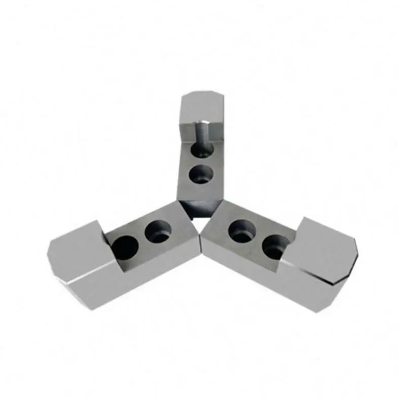 

ANDUUK High Claming Precision Lathe Soft Jaw Hard Jaws for CNC Hydraulic Power Collect Chuck