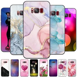 Case For Samsung S8 Plus S8+ Coque Galaxy S8 TPU Soft Silicone Funda Phone Case For Samsung Galaxy S 8 Marble Cover Capa Bumper