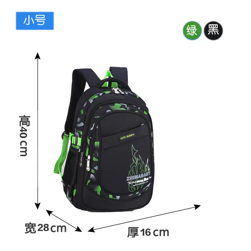 Kids backpack Primary children School Bags For Boys large orthopedic Backpack Waterproof Schoolbag big Book Bag mochila infantil