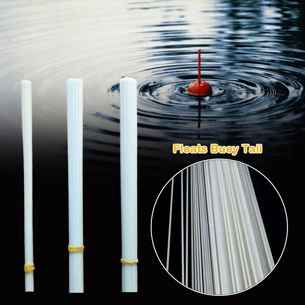 

10pcs Drift Tail Fishing Float Top Glass Fiber Cone Floats Buoy Tail Bold Tails DIY Eye catching Fishing Float Top