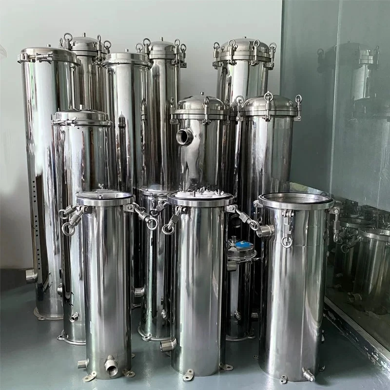 For Stainless Steel Precision Bag Filter Element Pre-Filter for Sediment and Impurities Large Flow Water Purification for