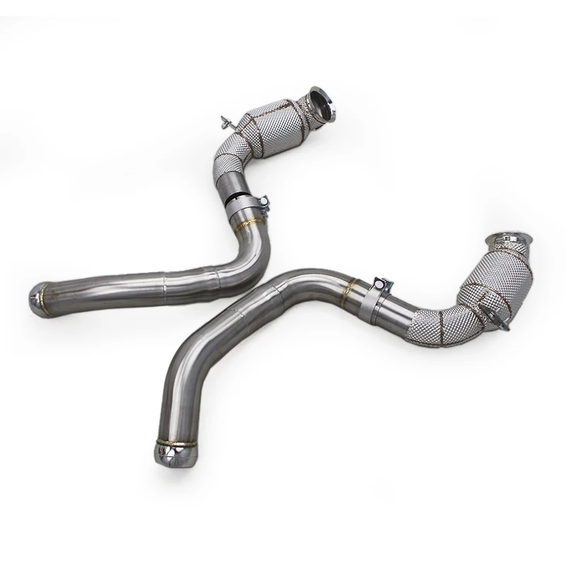 

Tuning Exhaust Downpipe For Mercedes-Benz E63/E63S AMG W213 4.0TT 2016-2023 Stainless Steel Exhaust Pipe Car Exhaust System