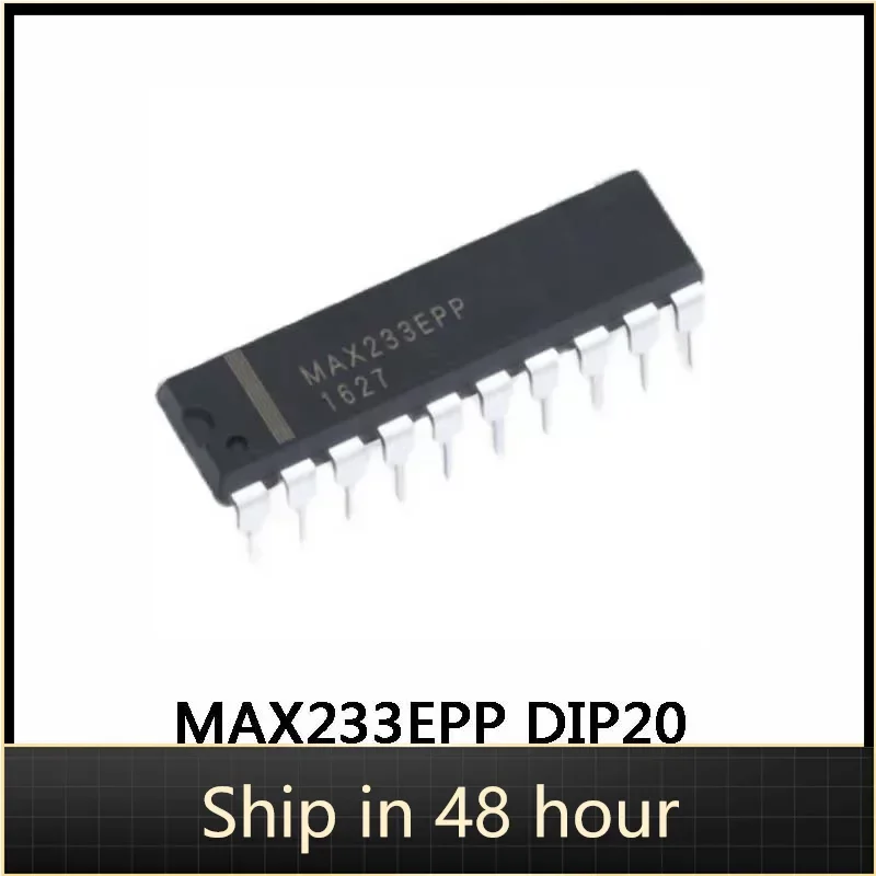 

2Pcs 100% New Original MAX233EPP DIP20 Line Transceiver MAX233 IC Chip In Stock