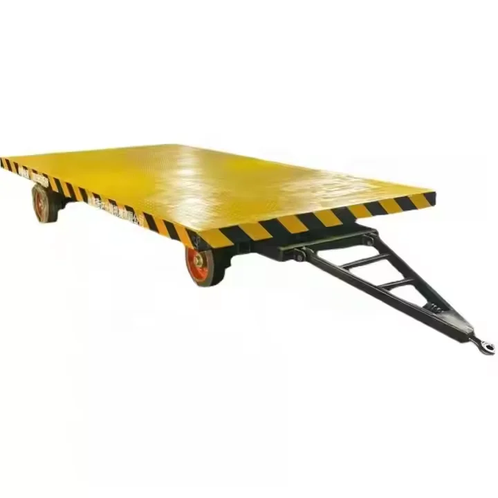 Heavy Duty Double Axle Semi Trailer Flatbed Truck Trailer Flatbed Plate Design for Efficient Car Transport