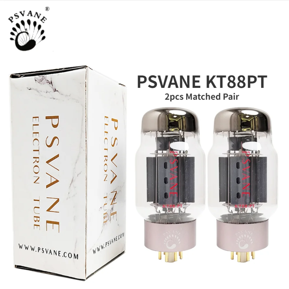 PSVANE Hifi KT88 KT88C  UK-KT88 Vacuum Tube Replace 6550 KT88 KT120for Hifi Audio Vintage Tube AMP DIY Factory Matched Pair Quad