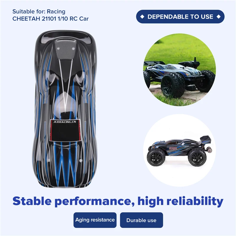 

RC Car Body Shell Car Cover EB1006 For JLB Racing CHEETAH 21101 1/10 RC Car Spare Parts Accessories-A12I
