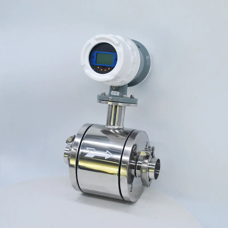 Intelligent Electromagnetic Flow Meter Sea Water Flow Sensor Water Conservancy Flowmeter