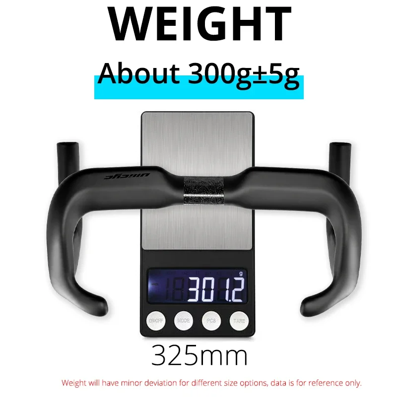 ULLICYC High-Rigidity T1000 Carbon Fiber TT Split Handlebar, Matte 31.8mm Time Trial Track Fixed Gear Racing Cycling Handlebar