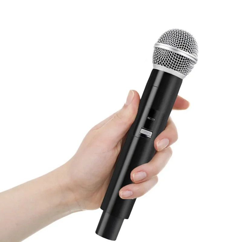 

Vintage Microphone Prop Cube Shaped Microphone Logo Customed For News Interview speech training fake mic