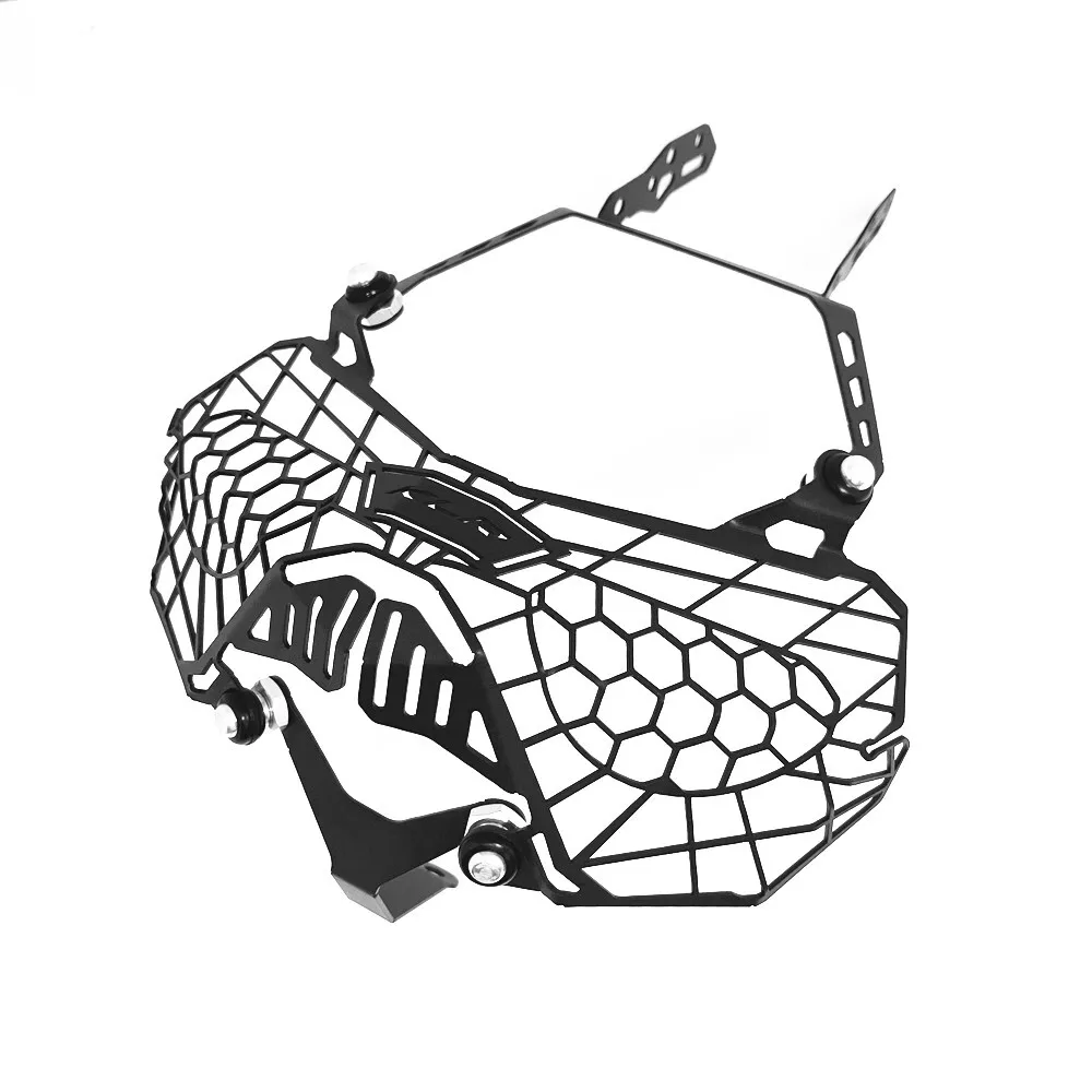 High-Durable KLR Logo Headlight Cover - PC Material Waterproof Precision Fit Anti-Scratch For KLR 650 2021-2023