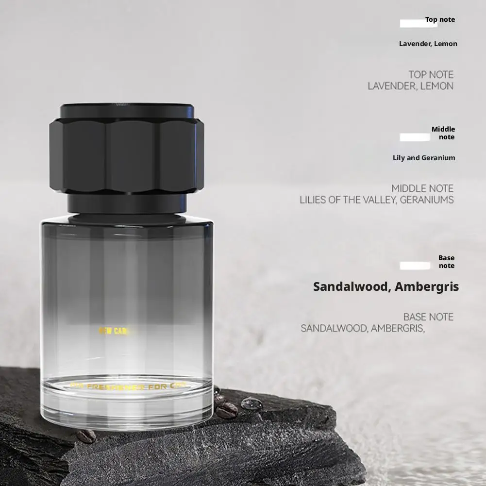 Ambientador de ar para aromaterapia de carro, kit eliminador de odor de óleo essencial de aromaterapia fresca de longa duração, acessórios interiores 