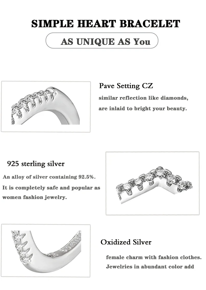 SOMILIA Schlichter Stil 925 Sterling Silber Ehering für Frauen Mini Zirkonia Feiner Schmuck Größe 6/7/8/9/10 Bestseller 4002 – Detail 7