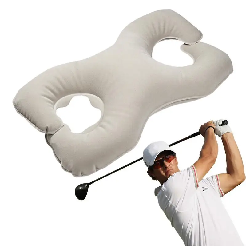 Golf Swing Grip Training Aid Inflatable Pillow Practice Equipment Golf Swing Posture Correction Arm Action Corretor Golf Tool