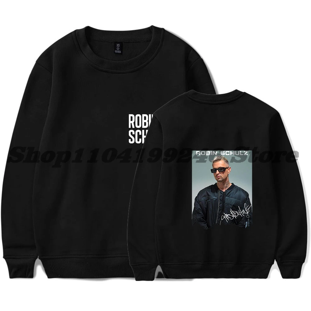 

Robin Schulz Merch пуловер с круглым вырезом и круглым вырезом, повседневная толстовка с длинными рукавами для мужчин/женщин, стиль3