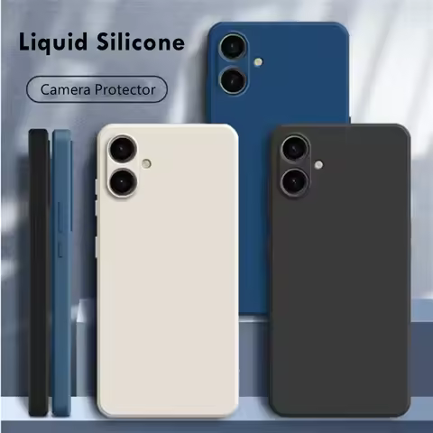 삼성 갤럭시 A06 케이스 커버 삼성 갤럭시 A06 A05 A16 A05S Funda Coque 소프트 TPU 기존 액체 실리콘 케이스 삼성 A06