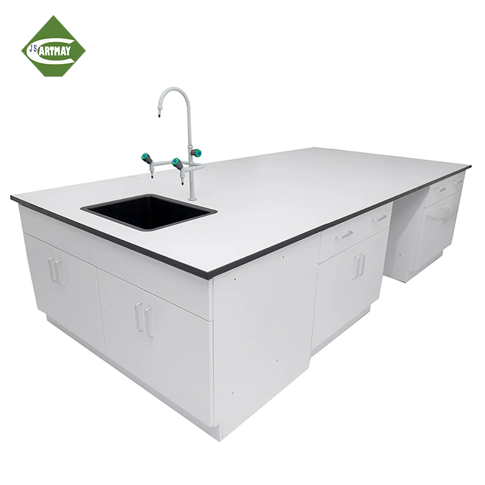 Cartmay Modular Hospital School University Lab Work Benches Laboratory Tables with Cabinets