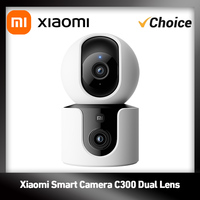 Xiaomi Smart Camera C300 Dual Lens PTZ 360° AI Detection 3 Million Pixels Full Color Night Vision WiFi 6 Home Security Mi Home