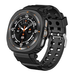 Suitable for Samsung Galaxy Watch Ultra 47mm one-piece TPU strap with soft and wrist friendly fit