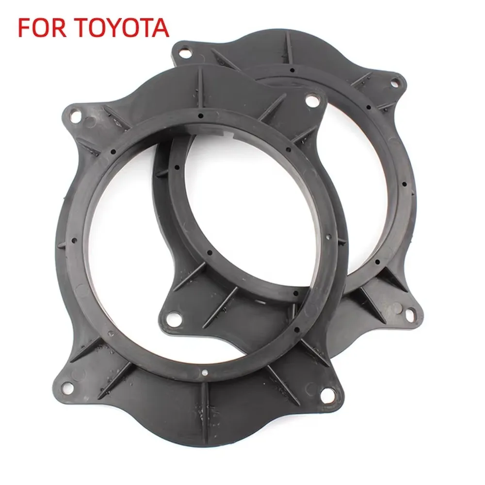 2pcs Car 6x9 to 6.5 Inch Speaker Adapter Spacer Plates Subwoofer Bracket Mount for Toyota Camry Highlander Levin