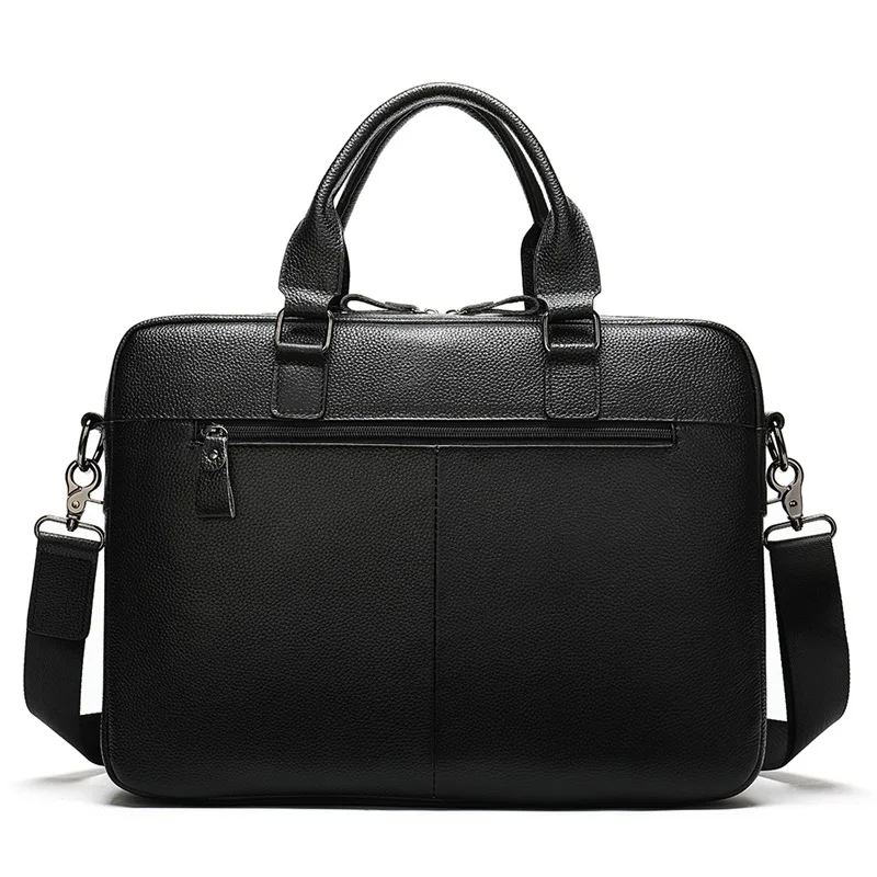 men's briefcase bag men's genuine leather laptop bag for men porte document office bags for men business handbags 7001