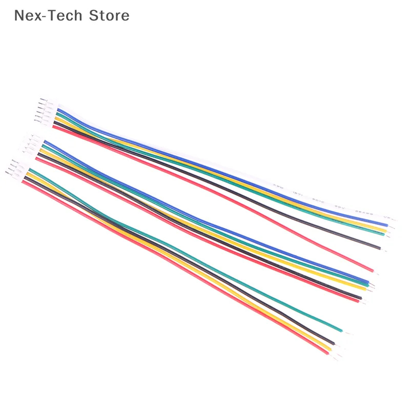 10 قطعة JST GH سلسلة 1.25 موصل مع سلك GH1.25 4P/5P/6 دبوس 10 سنتيمتر 1571 28 AWG 1.25 مللي متر مع قفل الأسلاك الطرفية