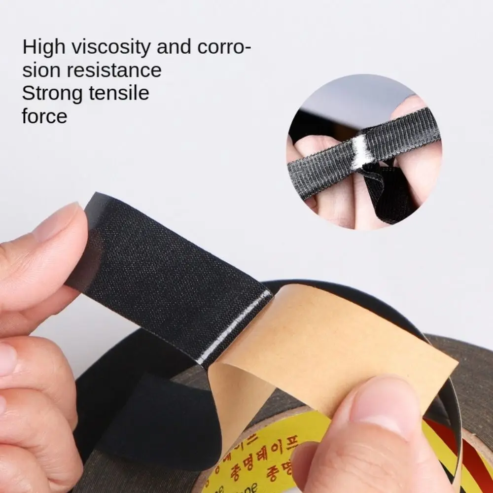 

Новая самоклеящаяся лента из репсовой ткани, 25 ярдов, черная, для заколок для волос, с тканевыми концами и нитью