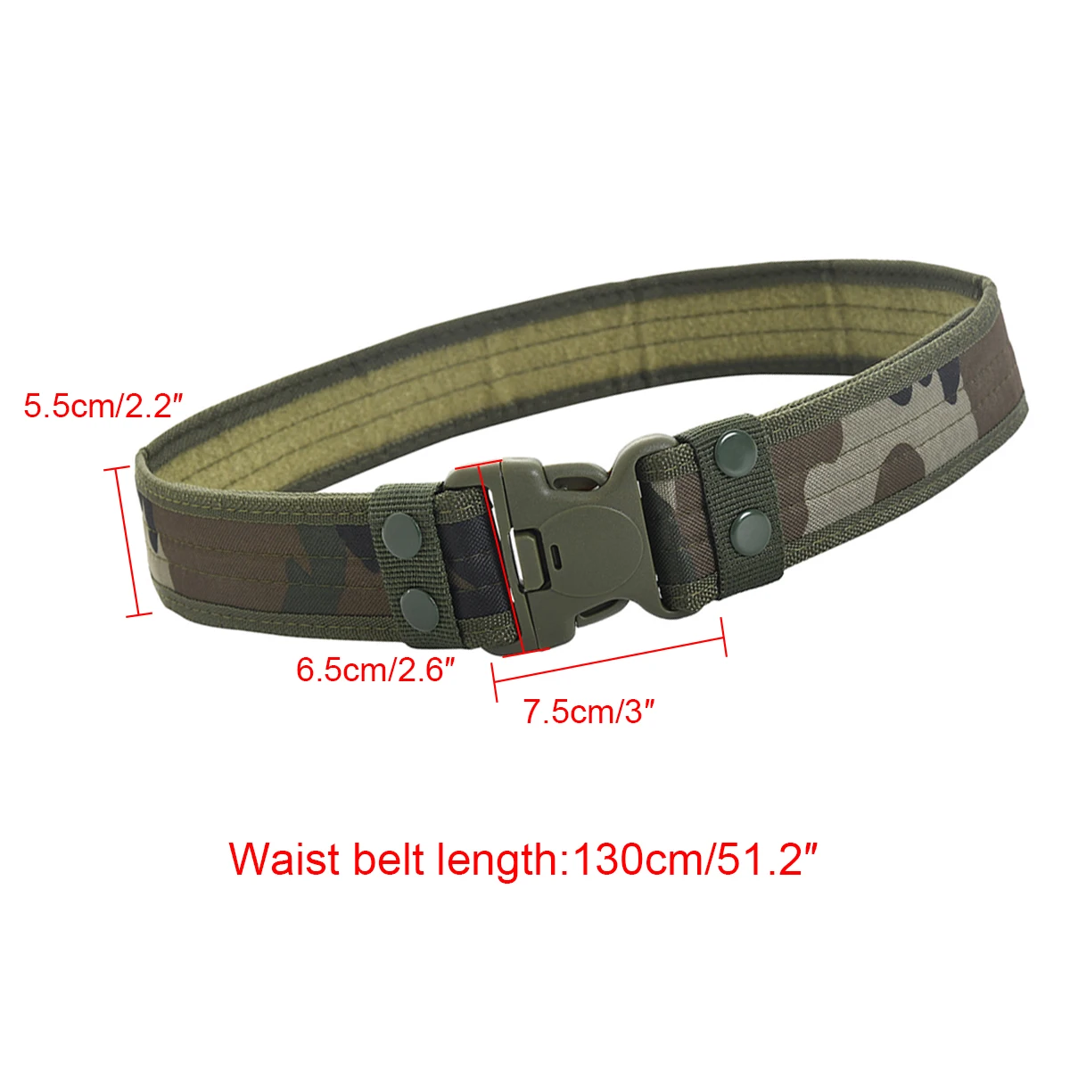 Outdoor Hunting Men\'s Belt Army Compass Tactical Belt Multi Function Combat Survival Marine Corps Canvas Nylon Male Durable