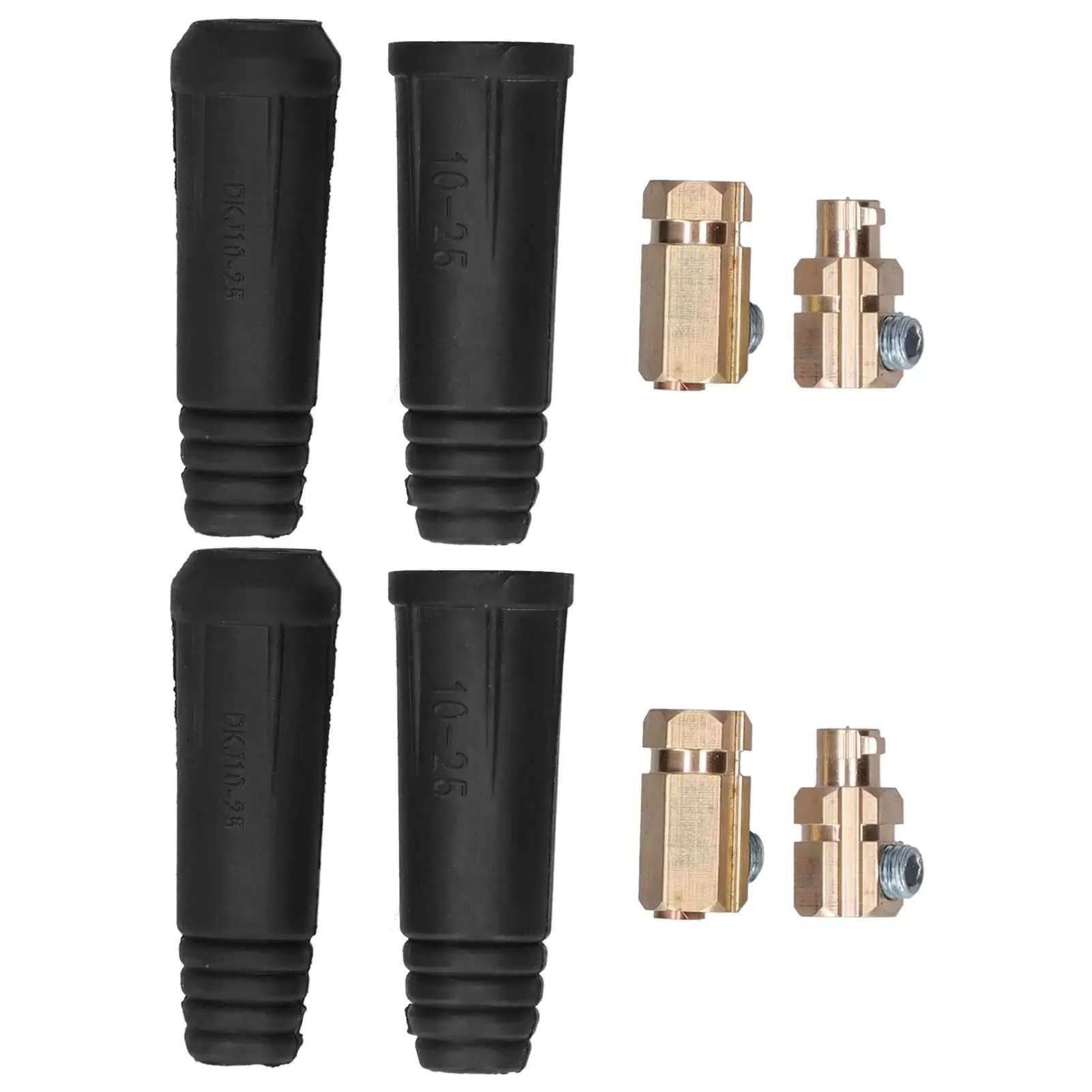 

Welding Quick Coupler Connector Socket Plug Fittings for 10 to 25mm² Cable DKJ10 25 Welding Connector