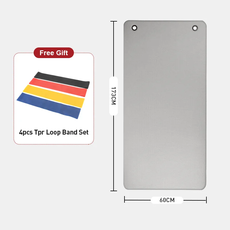 

Eco Friendly Yoga Mat 8mm Thick Double Layer Yoga Mats for Home Gym Pilates Fitness Exercise Yoga Mat