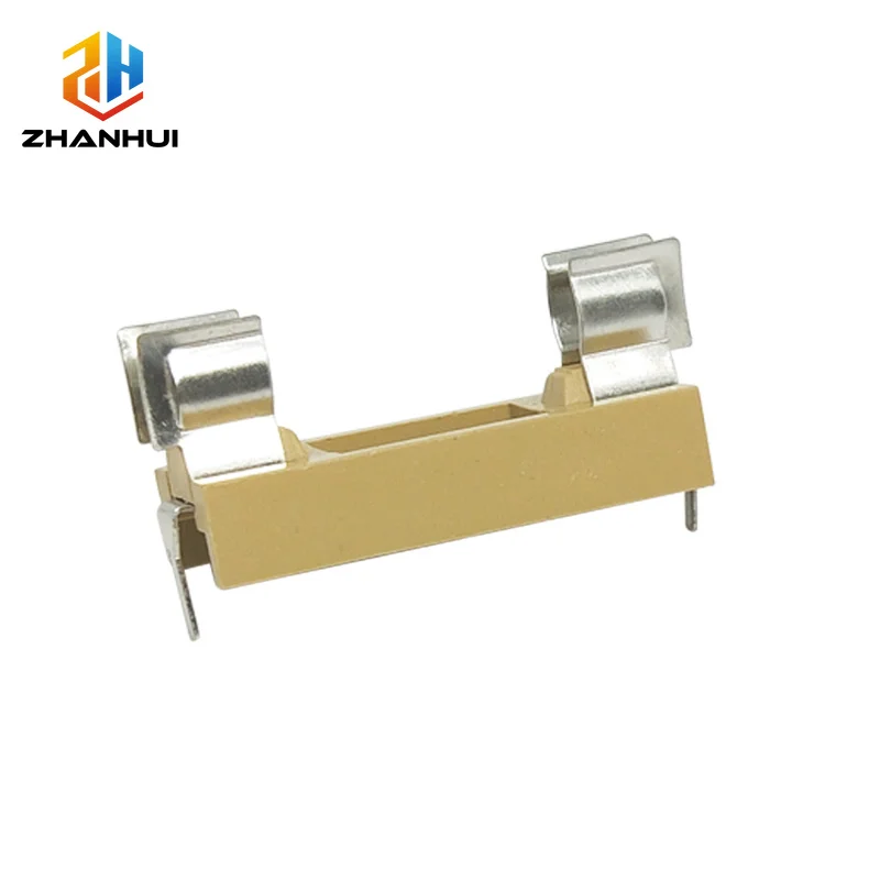 5/10Pcs 5x20mm 6x30mm Transparent Fuse Holder Socket AC250V Panel Mount Glass Tube Fuse Block Base with Cover