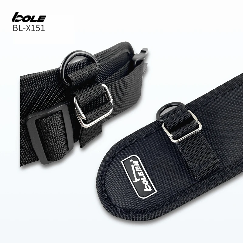 Men Tool Belt Multi-Functional Can Hung Toolkit Belts Breathable Lumbar Pad Reduce Weight-Bearing Tooling Tooling Strap Kit Belt