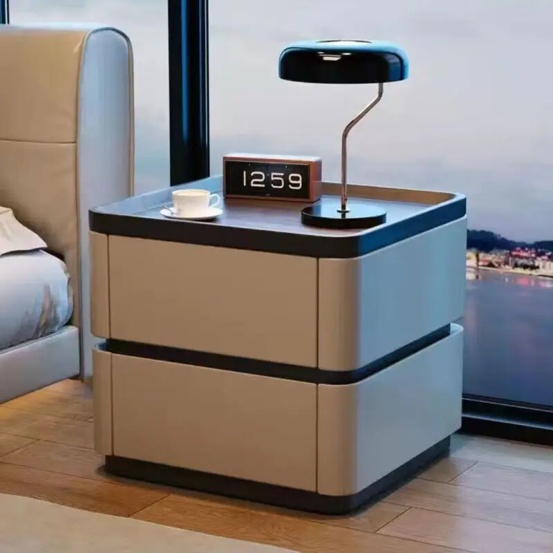 

Italian Classic Nightstands Organizer Drawer Luxury Living Room Nightstands Bedside Bedroom Stolik Nocny Furniture For Home