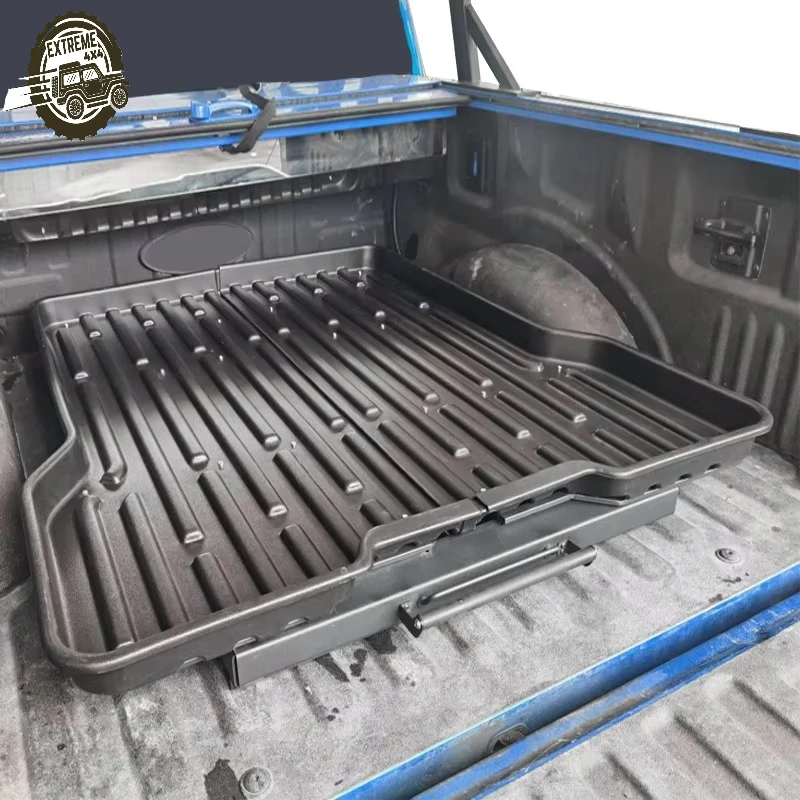 

Universal Custom Size High Loading Capacity Steel Truck Pickup Cargo Drawers Slide Tray Pick up Bed Tray